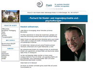Tablet Screenshot of praxis-dr-albert.com